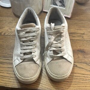 White Steve Madden rezza Casual Sneakers